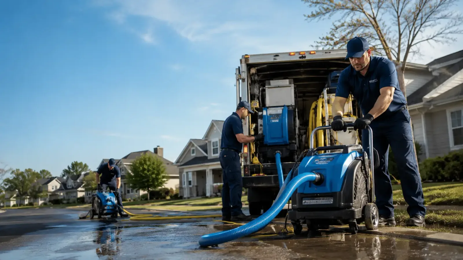 Flood Damage Cleanup in Dryfork, WV